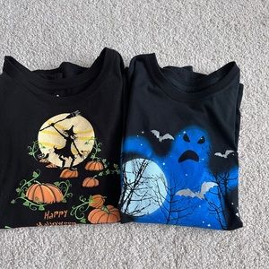 Two women’s halloween Medium t-shirt